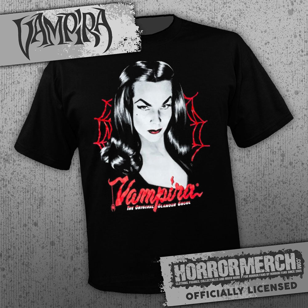 Vampira - Web (Red) Mens Shirt