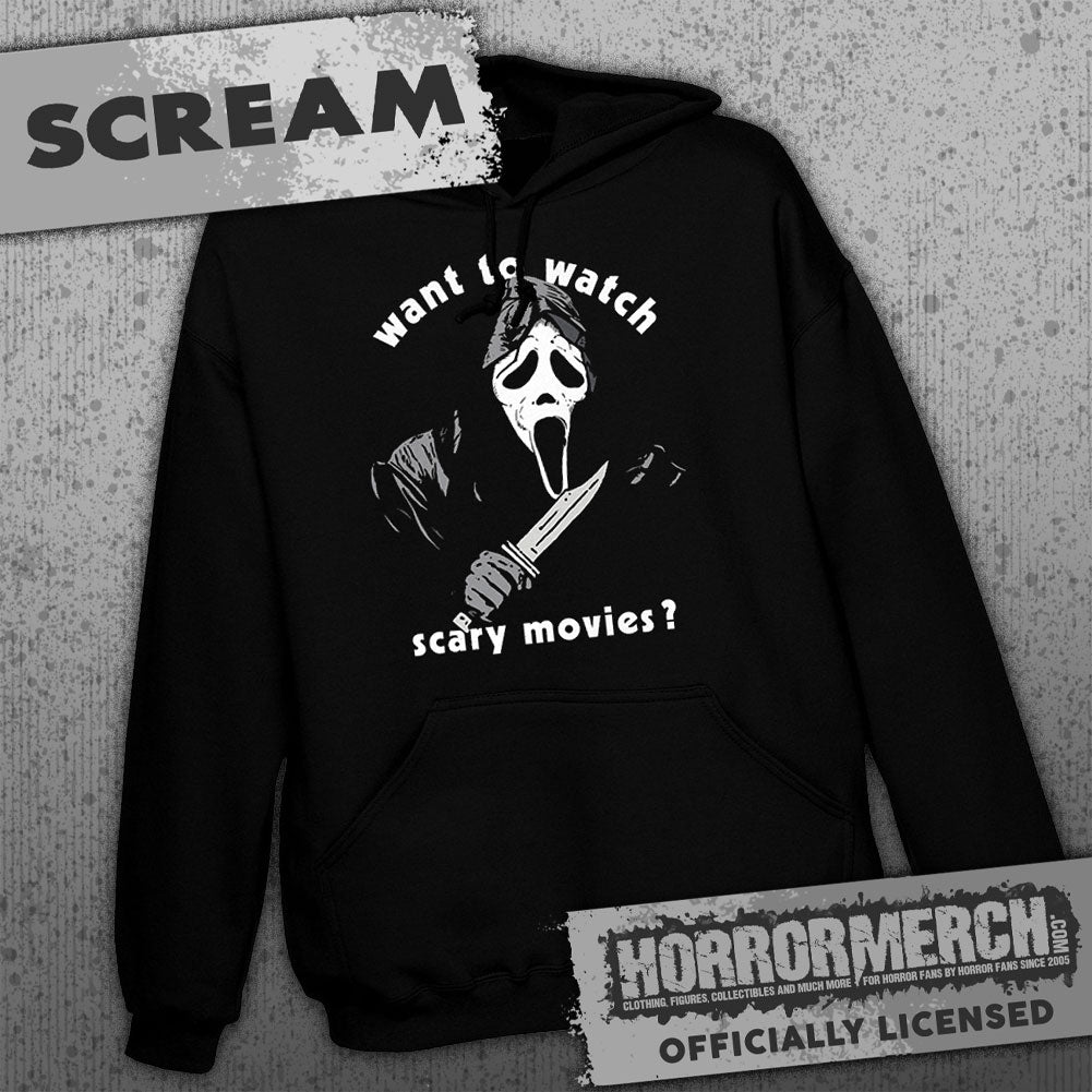 Scream - Watch Scary Movies Hooded Sweatshirt