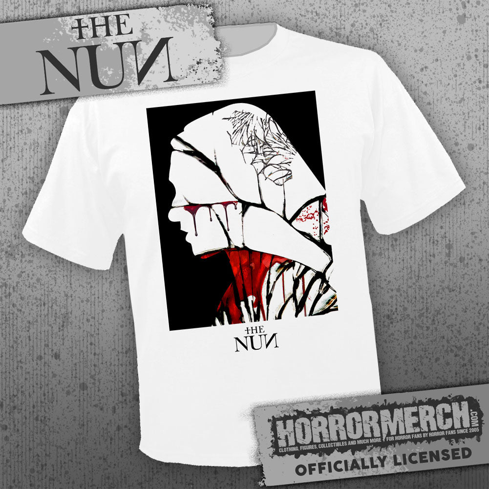 Nun - Blindfold Mens Shirt (White)