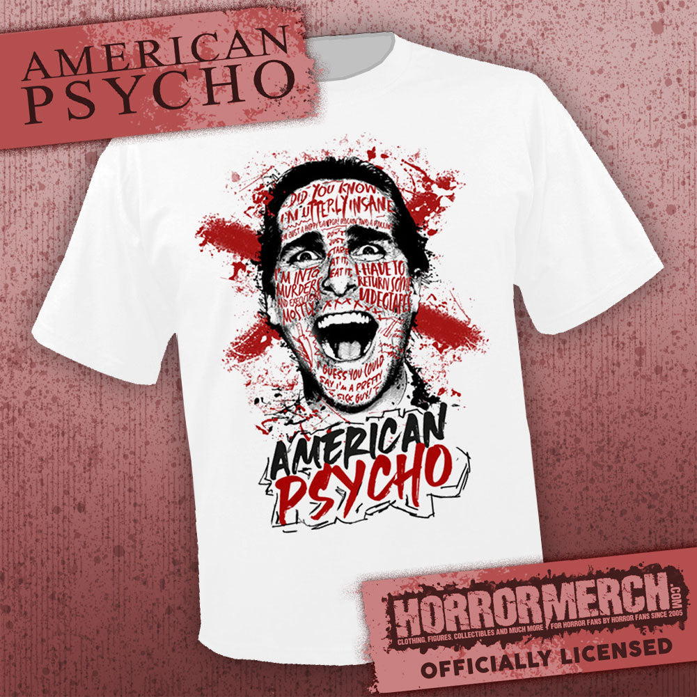 American Psycho - Splatter Art Mens Shirt
