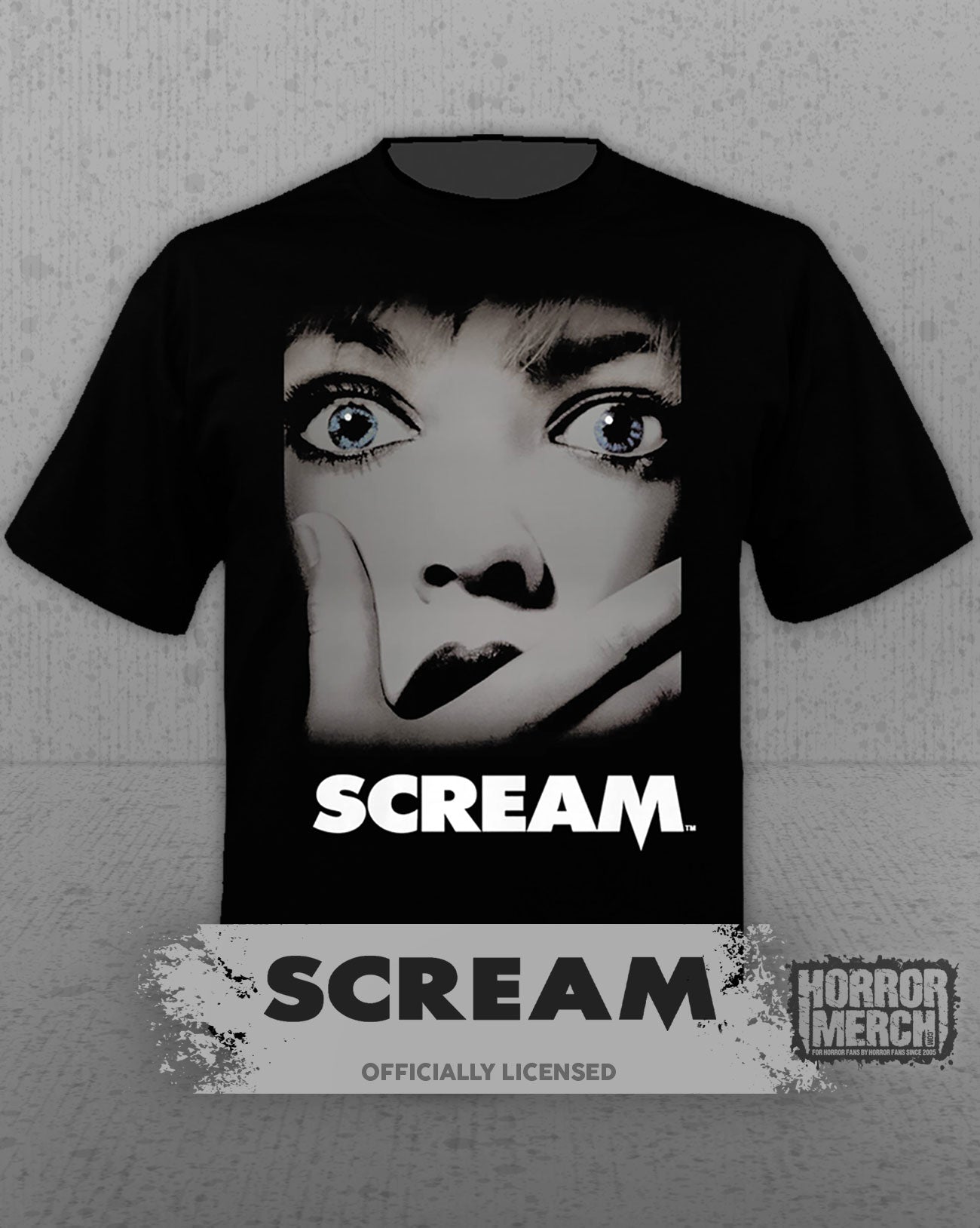 Scream - Poster Mens Shirt