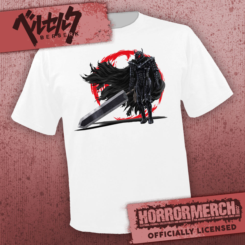 Berserk - Guts The Dragon Slayer (White) Mens Shirt