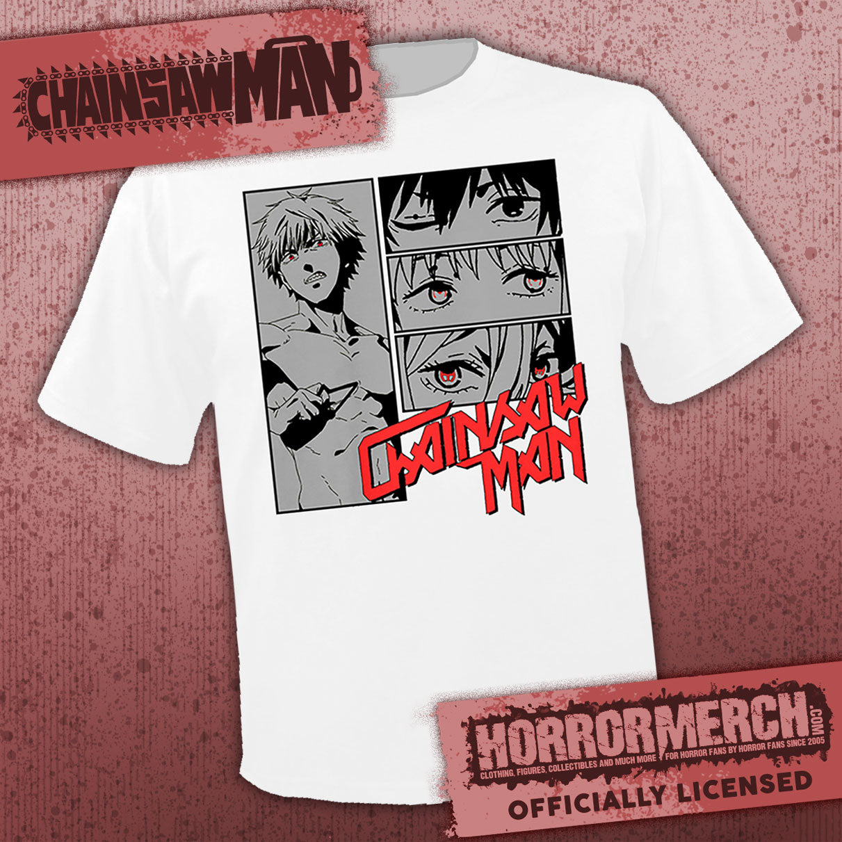 Chainsawman - Eyes Mens Shirt