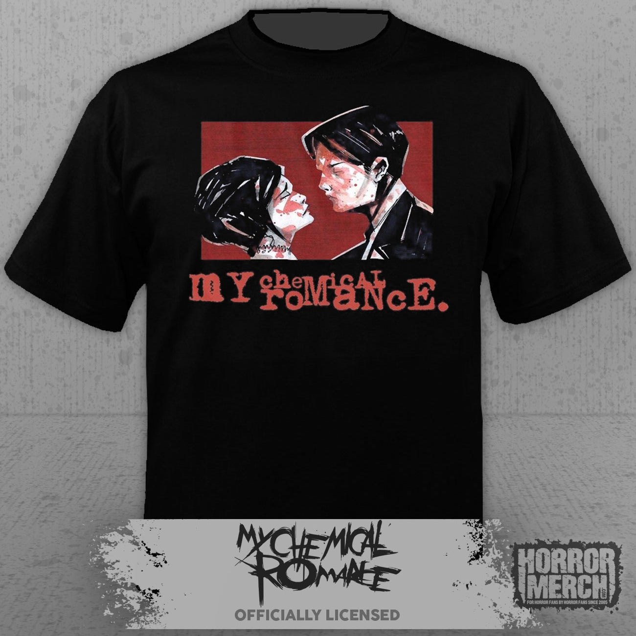My Chemical Romance - Bloody Photo Mens Shirt