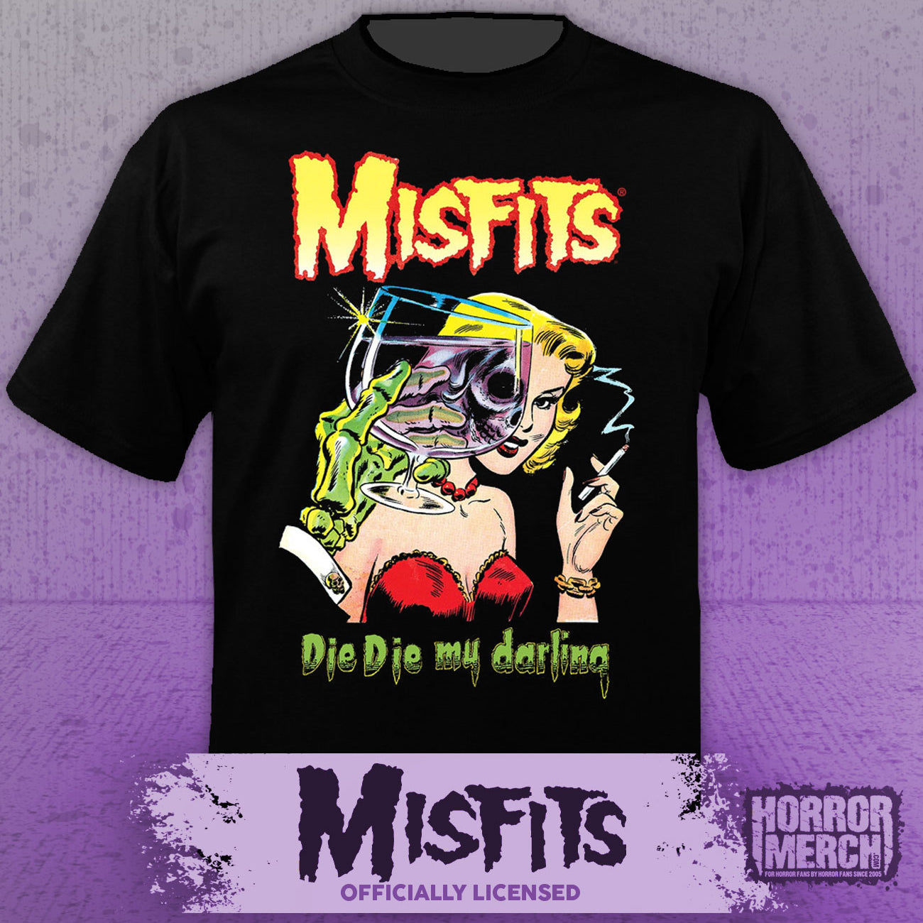 Misfits - Die Die (Color) Mens Shirt