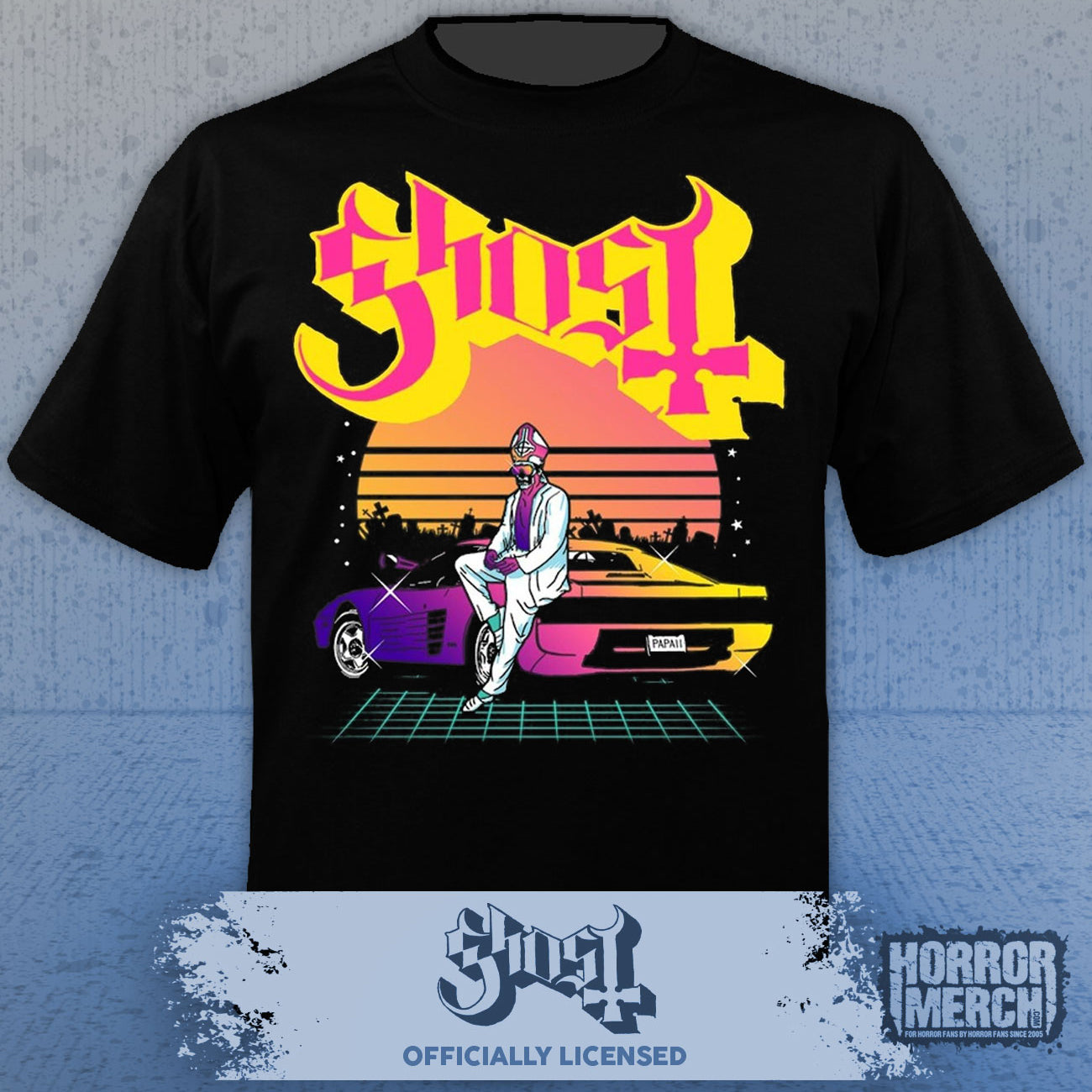 Ghost - Neon Mens Shirt