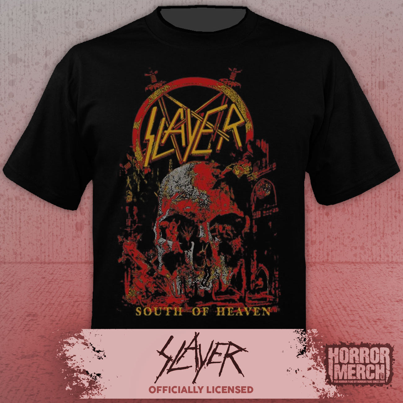 Slayer - South Of Heaven Mens Shirt