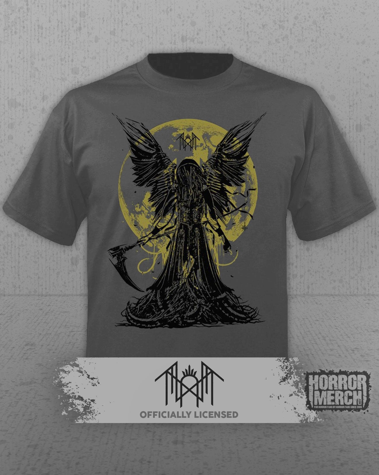 Sleep Token - Angel/Reaper Mens Shirt (Gray)