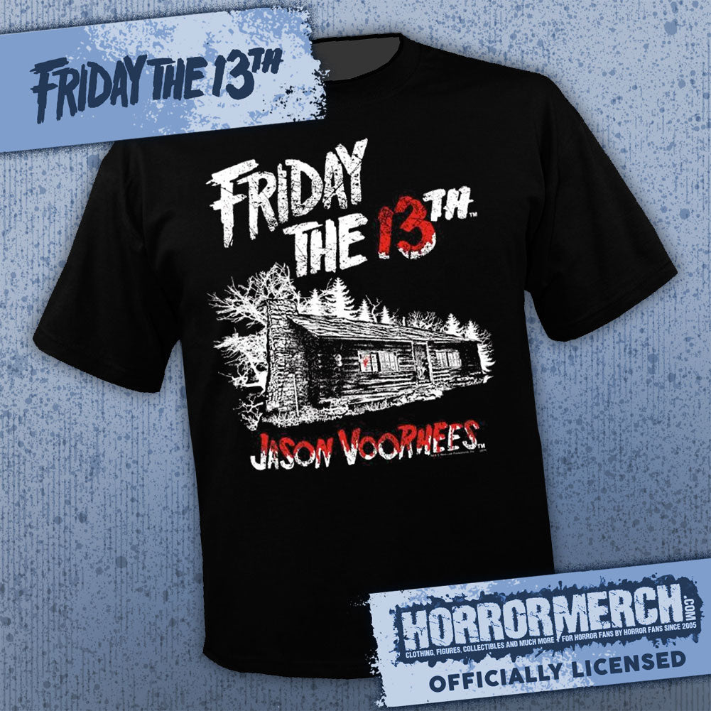 Friday The 13th - Cabin Logo (Multiple Colors) Mens Shirt