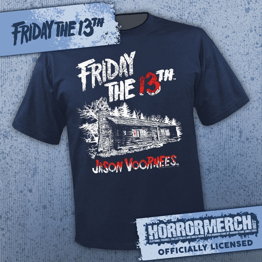 Friday The 13th - Cabin Logo (Multiple Colors) Mens Shirt