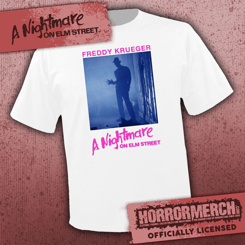 Nightmare On Elm Street - Shadow Mens Shirt (White)