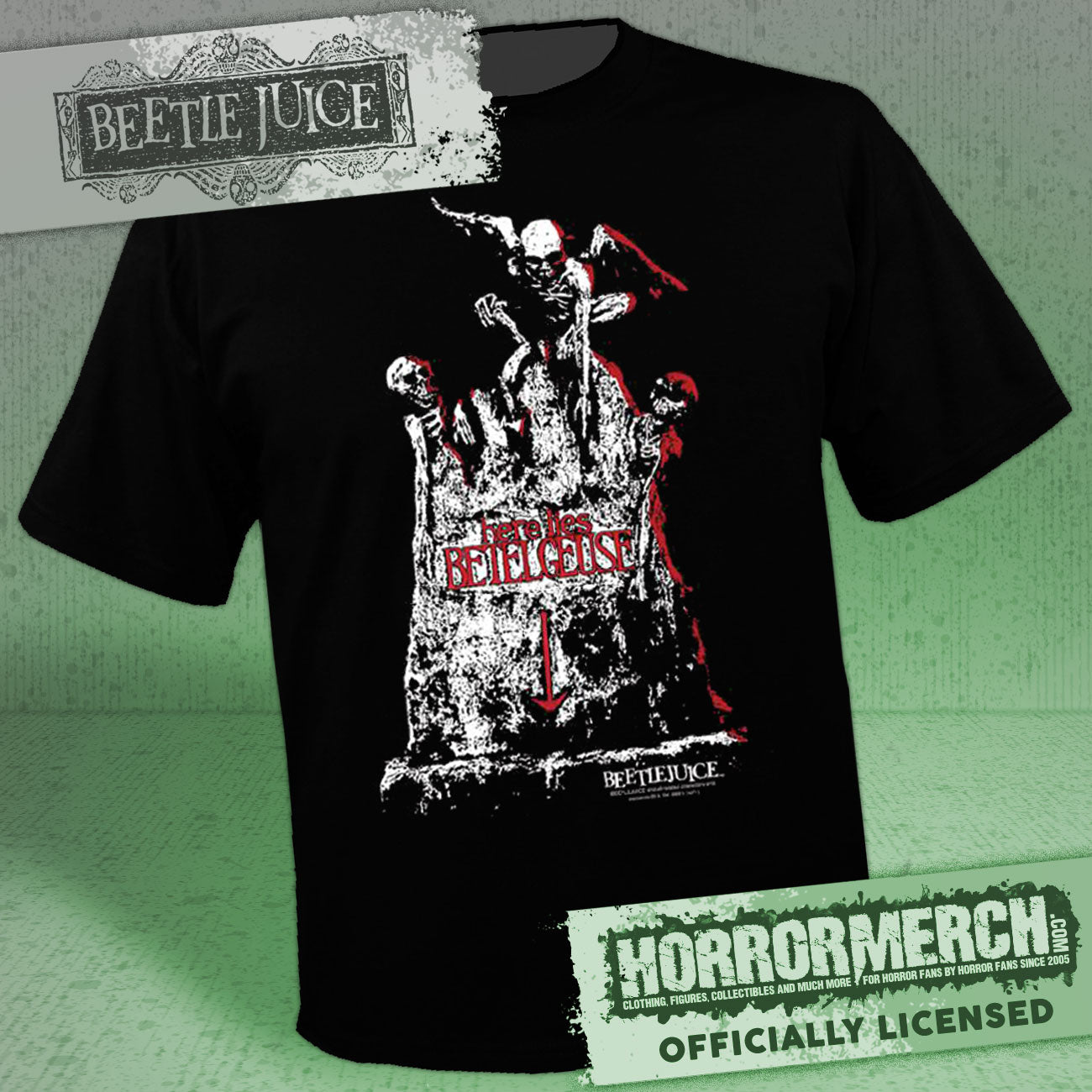 Beetlejuice - Grave Mens Shirt