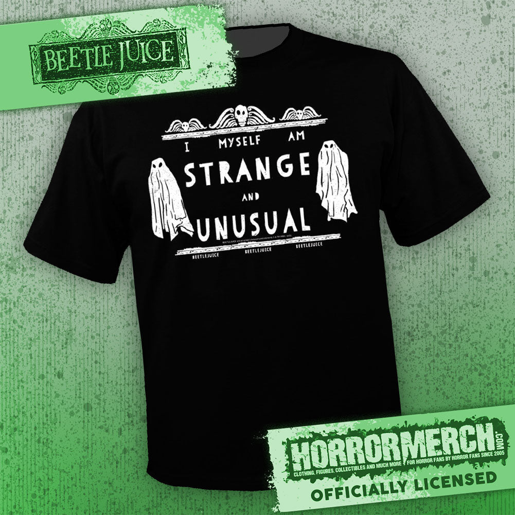 Beetlejuice - I Myself Am Strange And Unusual Mens Shirt