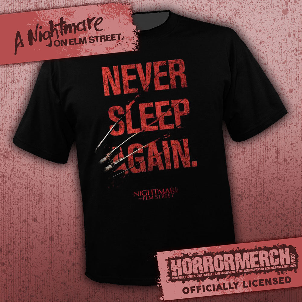 Nightmare On Elm Street - Never Sleep Again Mens Shirt