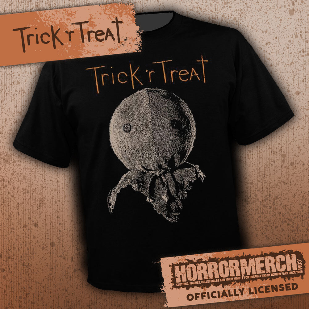 Trick R Treat - Burlap Mask Mens Shirt