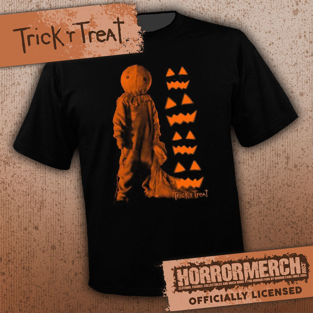 Trick R Treat - Pumpkin Faces Mens Shirt