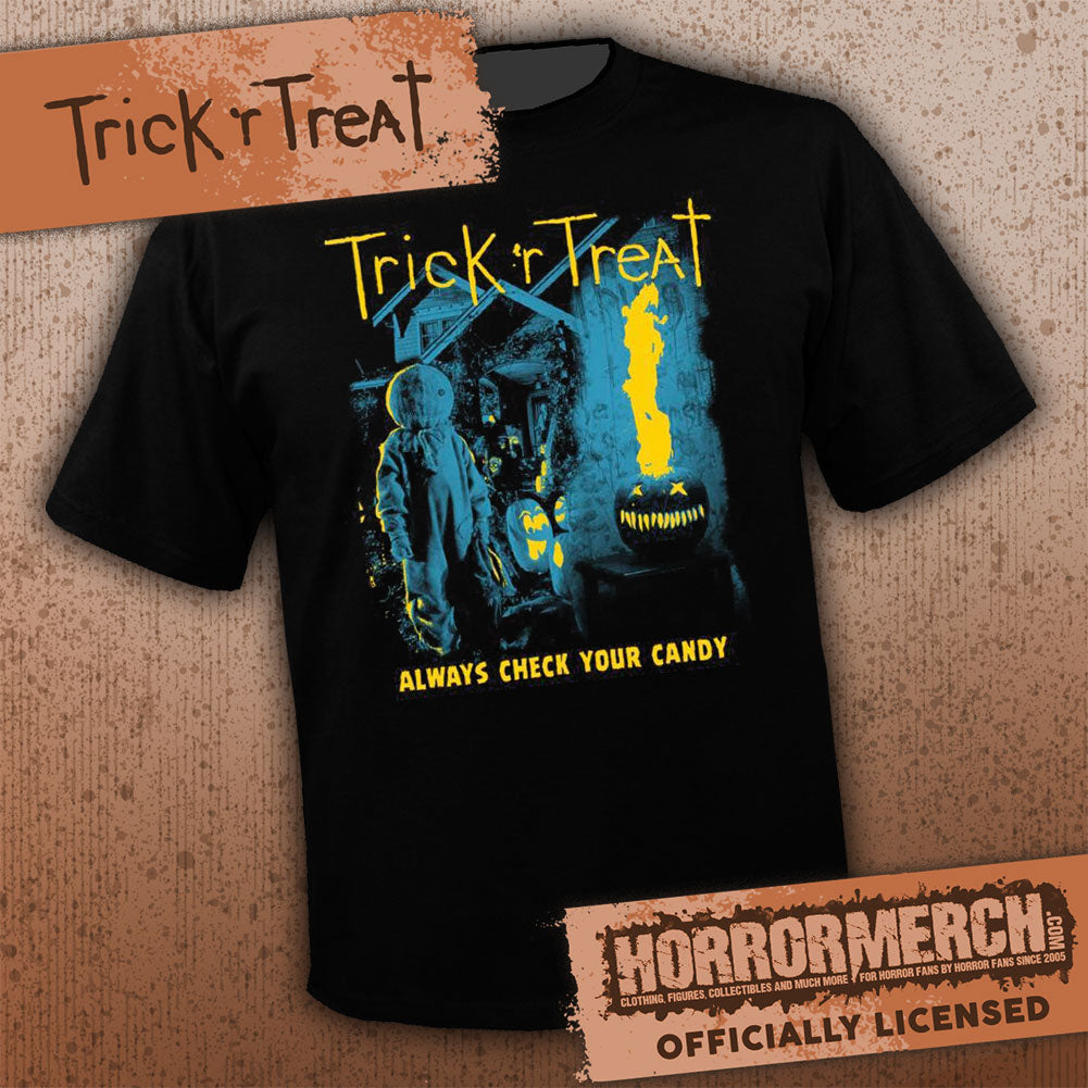 Trick R Treat - Always Check Your Candy Mens Shirt