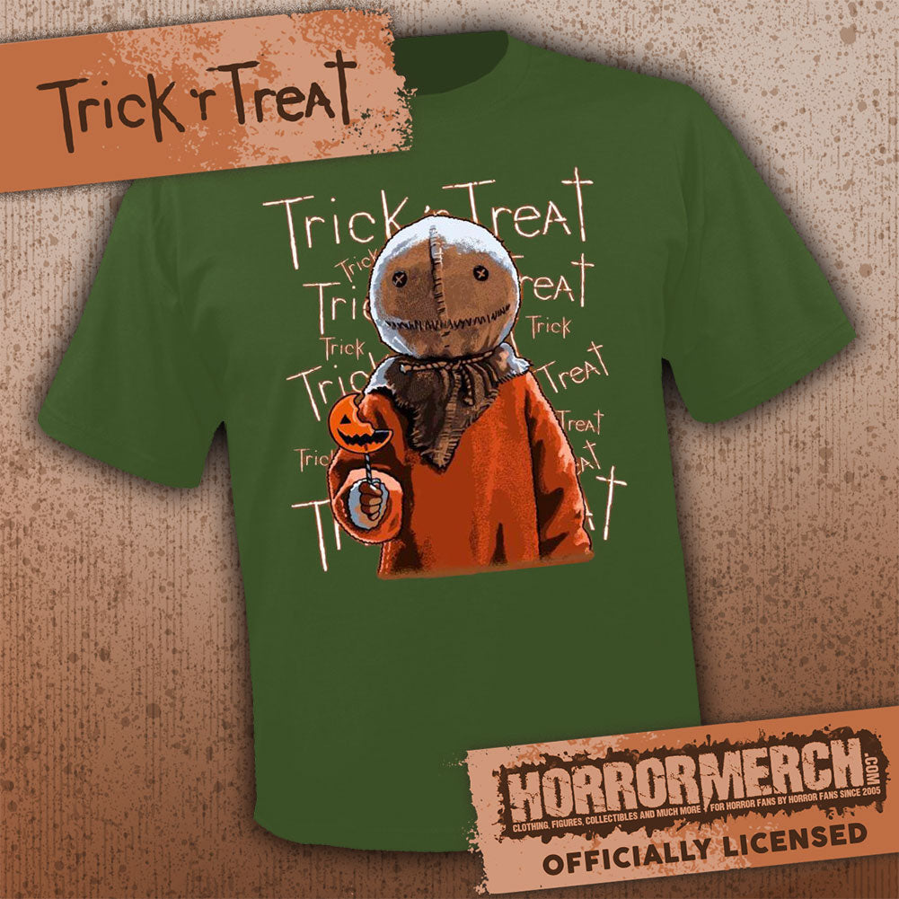Trick R Treat - Logos And Lollipops Mens Shirt (Green)