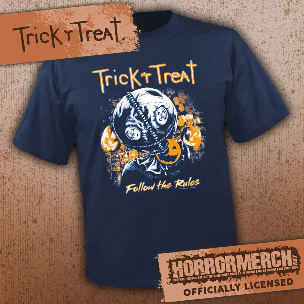 Trick R Treat - Sam (Follow The Rules) Mens Shirt (Blue)