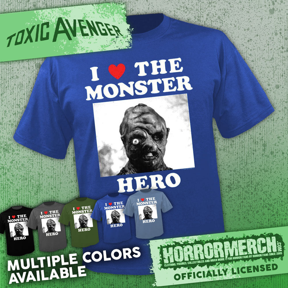 Toxic Avenger - Monster Hero (Multiple Colors) Mens Shirt