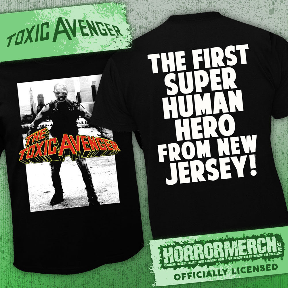Toxic Avenger - Super Hero (Front And Back Print) Mens Shirt