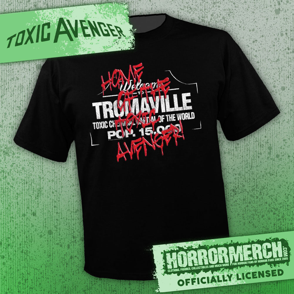 Toxic Avenger - Tromaville Mens Shirt