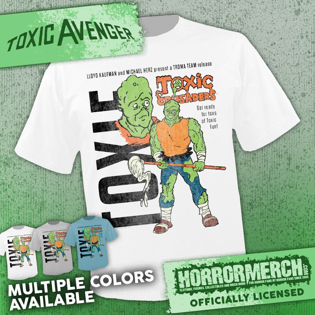 Toxic Avenger - Toxic Crusaders Portrait (Multiple Colors) Mens Shirt (White)
