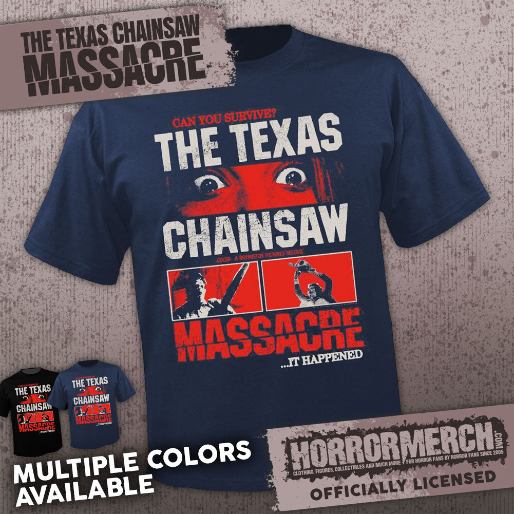 Texas Chainsaw Massacre - It Happened (Multiple Colors) Mens Shirt