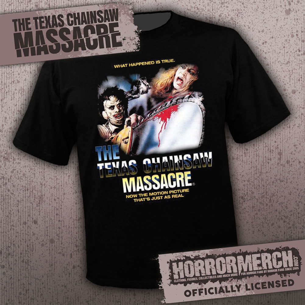 Texas Chainsaw Massacre - French Poster Mens Shirt