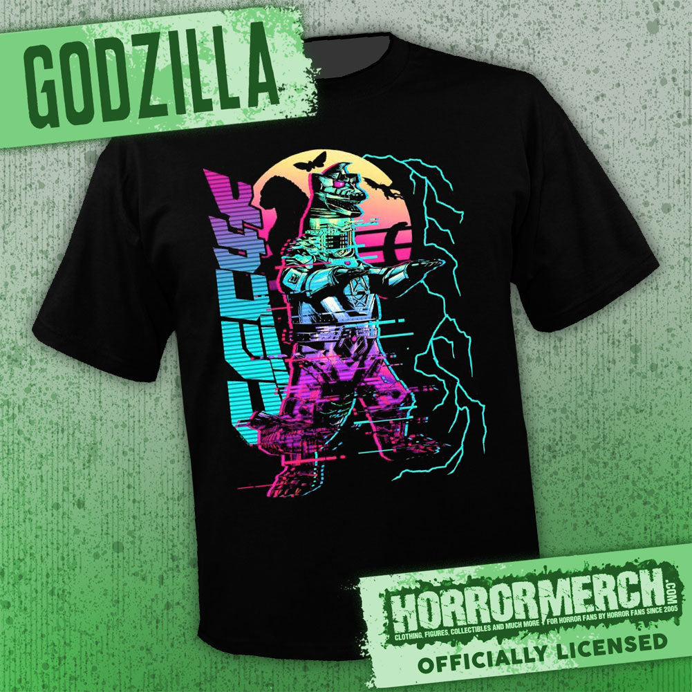 Godzilla - Mecha (Neon) Mens Shirt