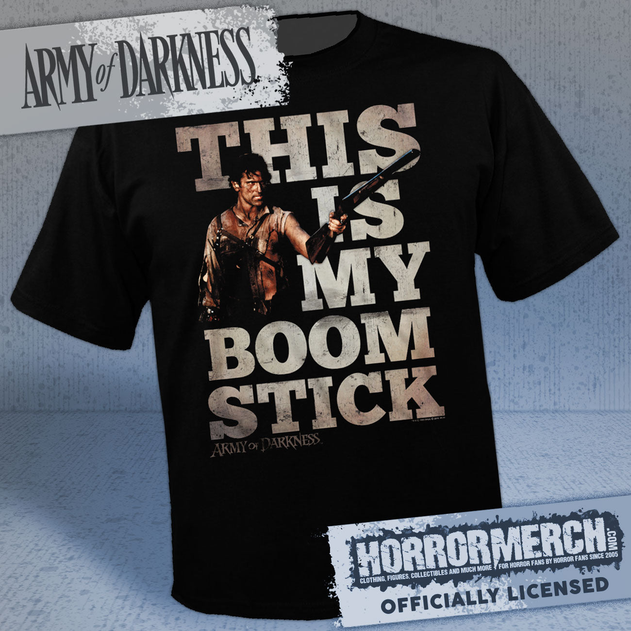 Army Of Darkness - This Is My Boomstick (Photo) Mens Shirt