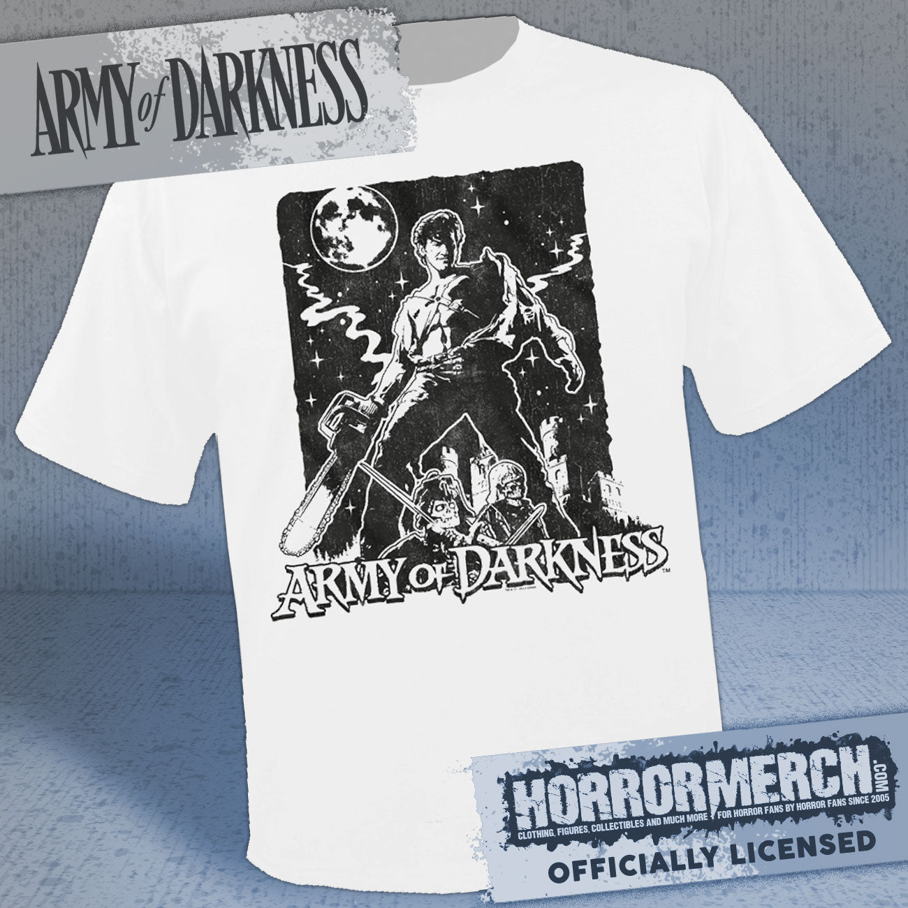 Army Of Darkness - Shadows Mens Shirt (White)