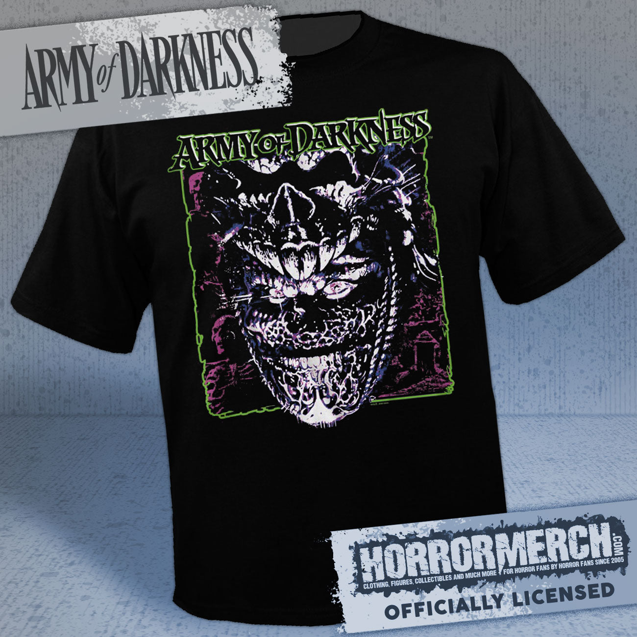 Army Of Darkness - Evil Ash (BW) Mens Shirt