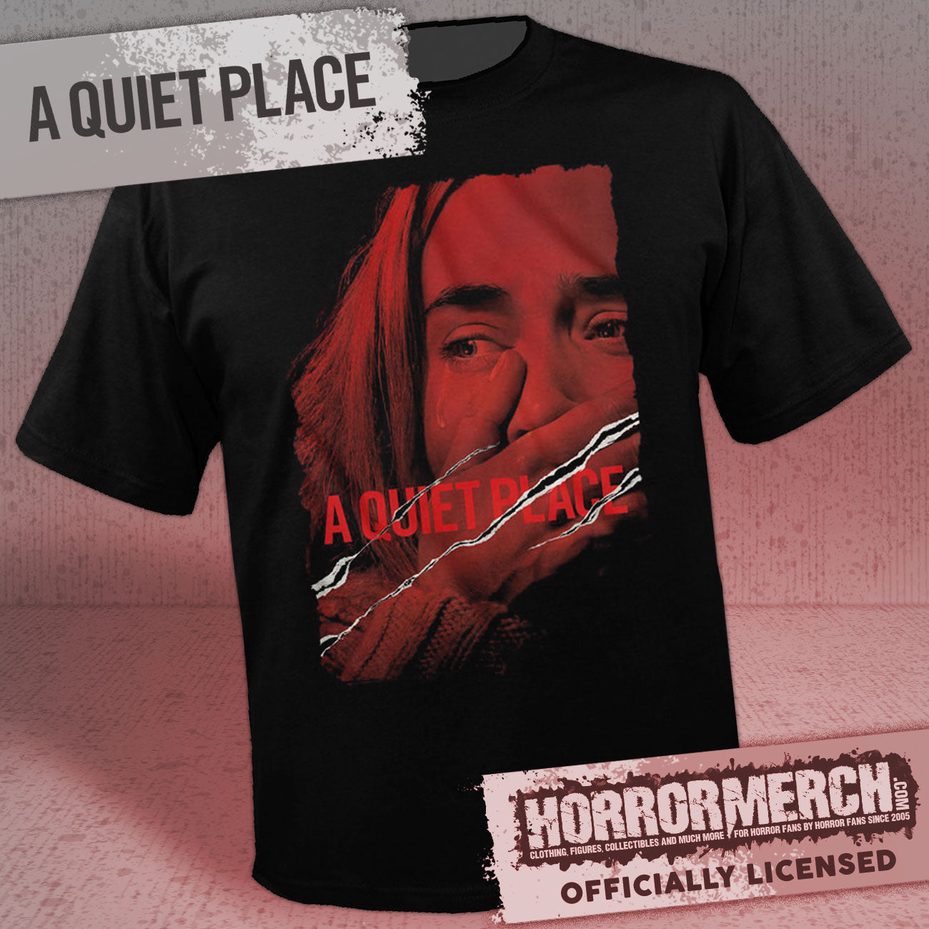 A Quiet Place - Poster Mens Shirt