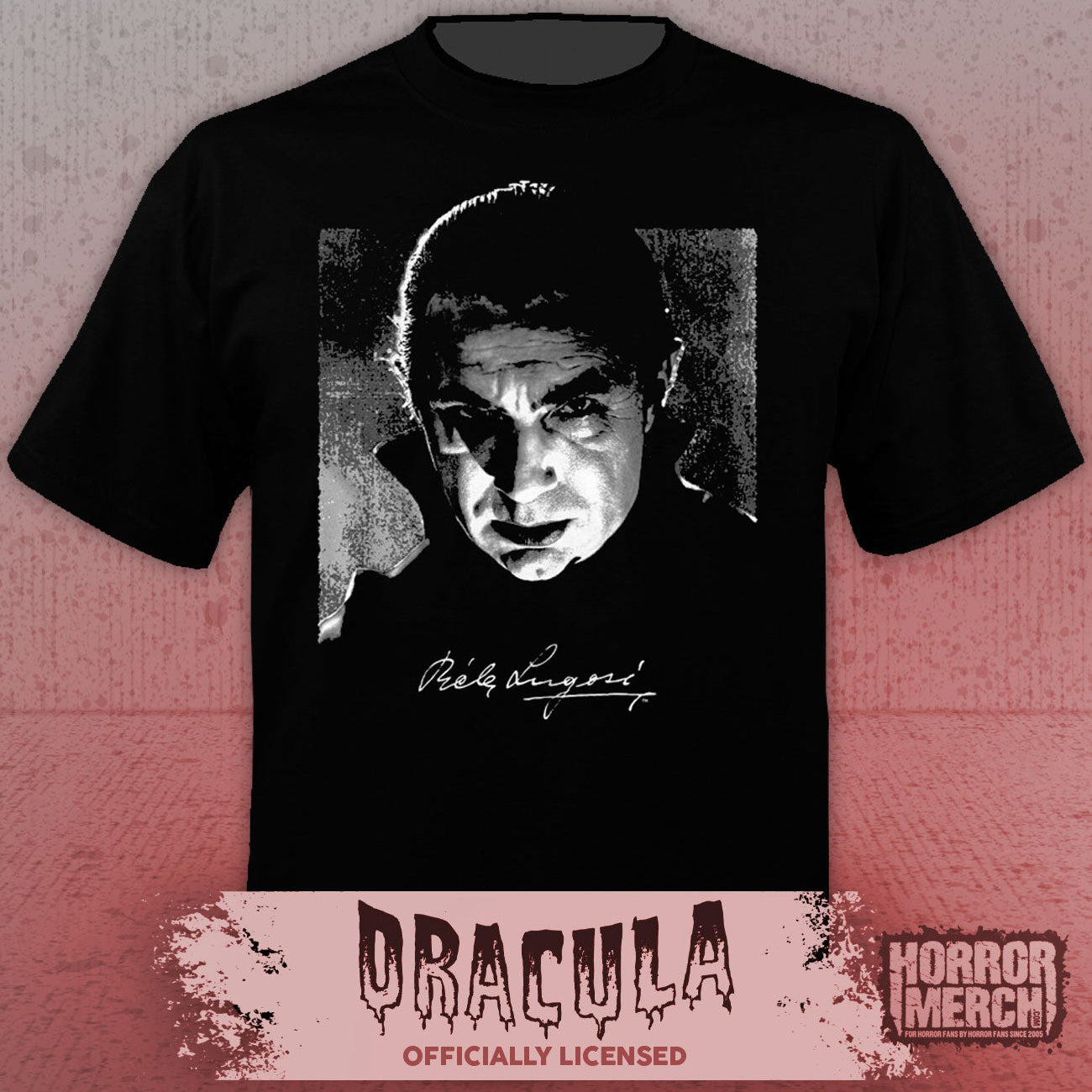 Dracula - Shadows (BW) (Bela Lugosi) Mens Shirt