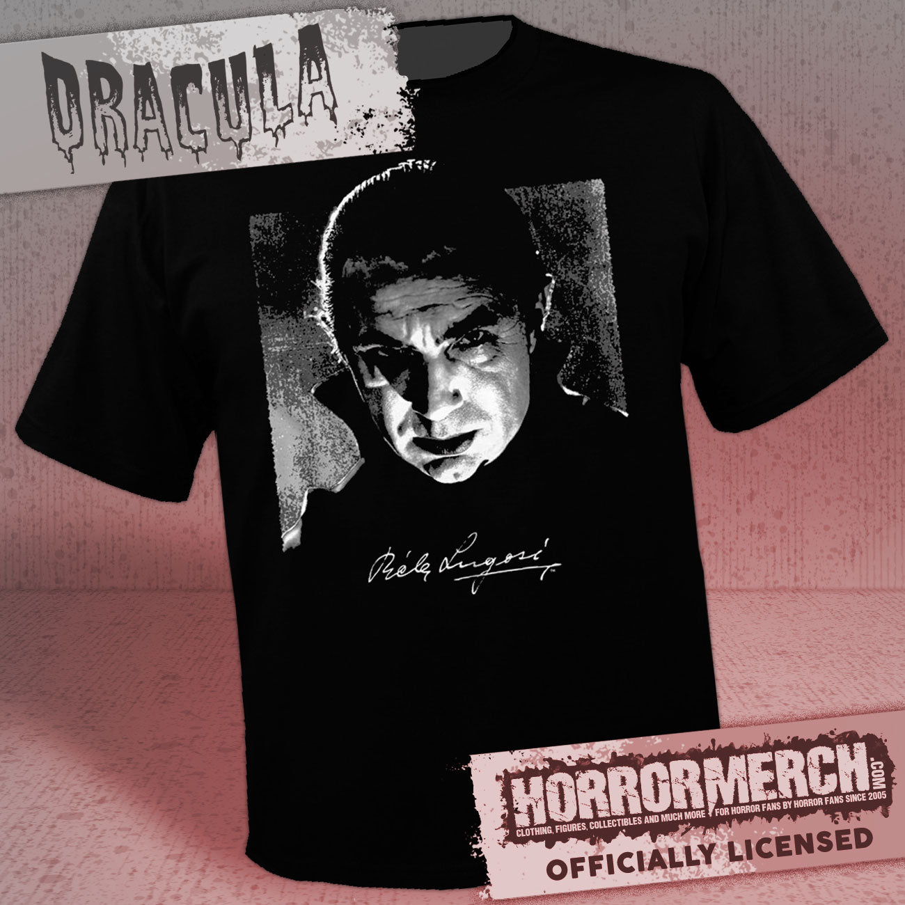 Dracula - Shadows (BW) (Bela Lugosi) Womens Shirt