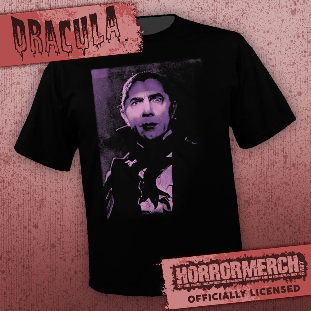 Dracula - Purple Shadows (Bela Lugosi) Womens Shirt