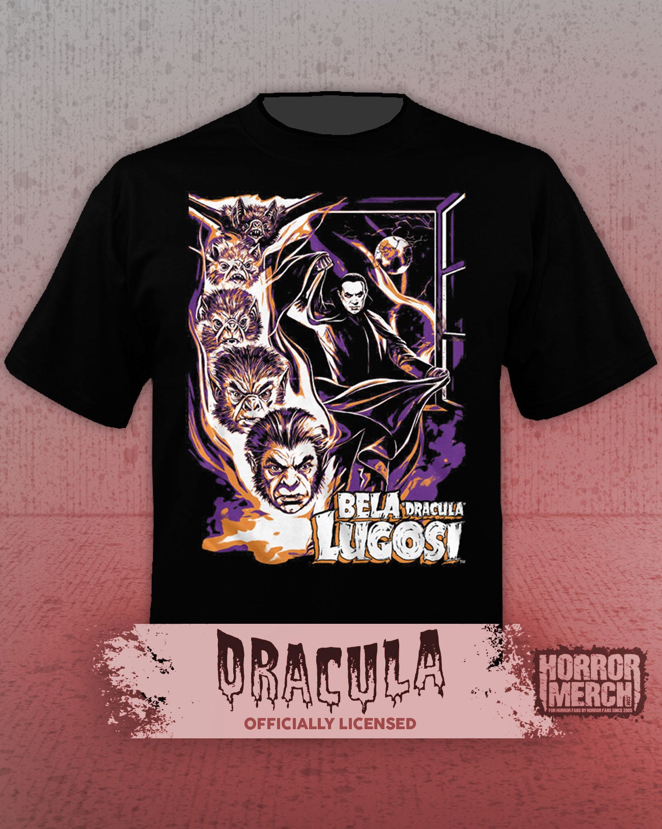 Dracula - Faces (Bela Lugosi) Womens Shirt