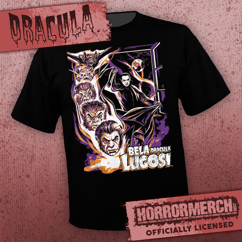 Dracula - Faces (Bela Lugosi) Mens Shirt