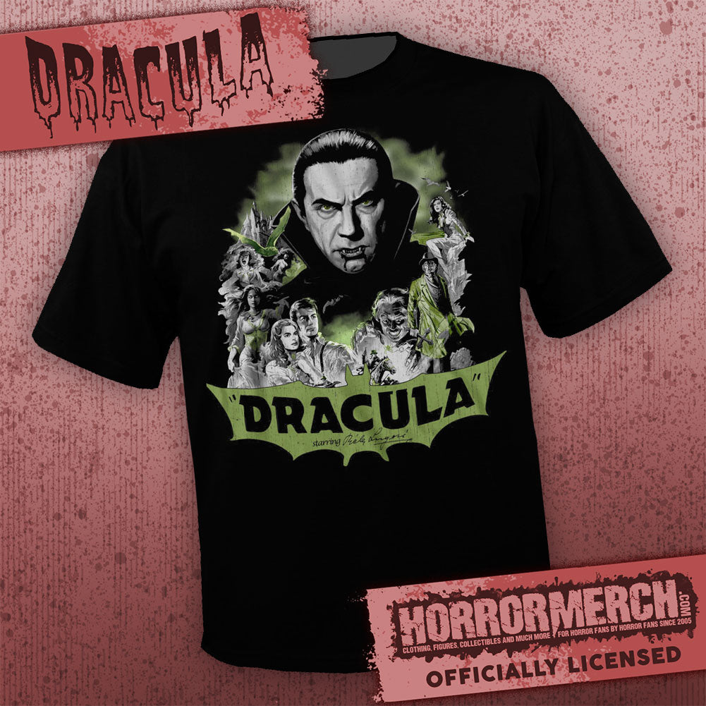 Dracula - Collage (Bela Lugosi) Mens Shirt