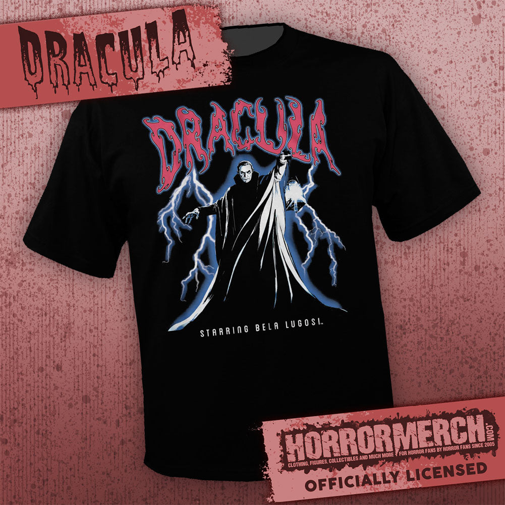 Dracula - Lightning (Bela Lugosi) Mens Shirt
