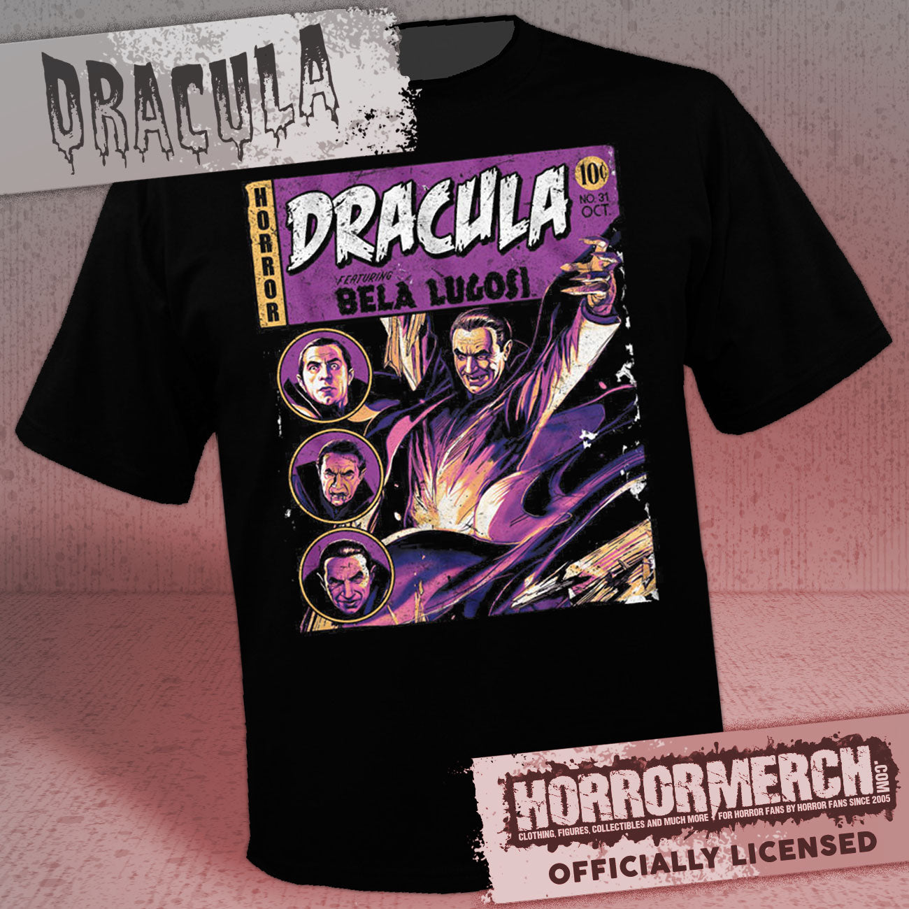 Dracula - Comic (Bela Lugosi) Womens Shirt