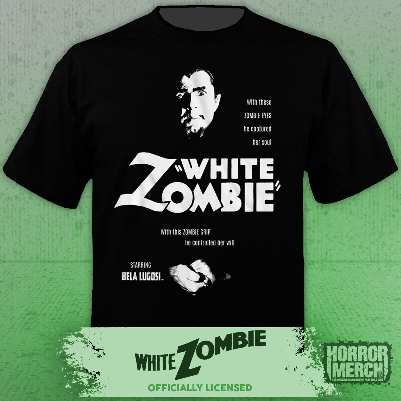 White Zombie - Close-Up Womens Shirt