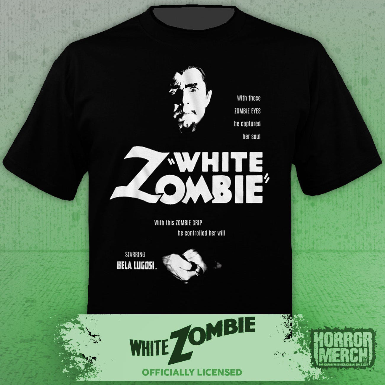 White Zombie - Close-Up Mens Shirt