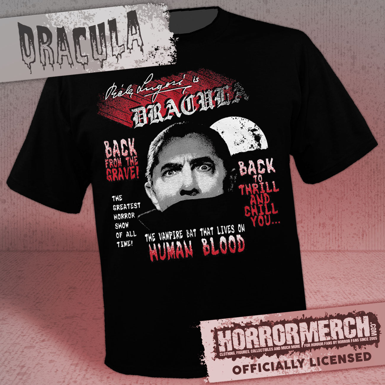 Dracula - Back From The Grave Mens Shirt