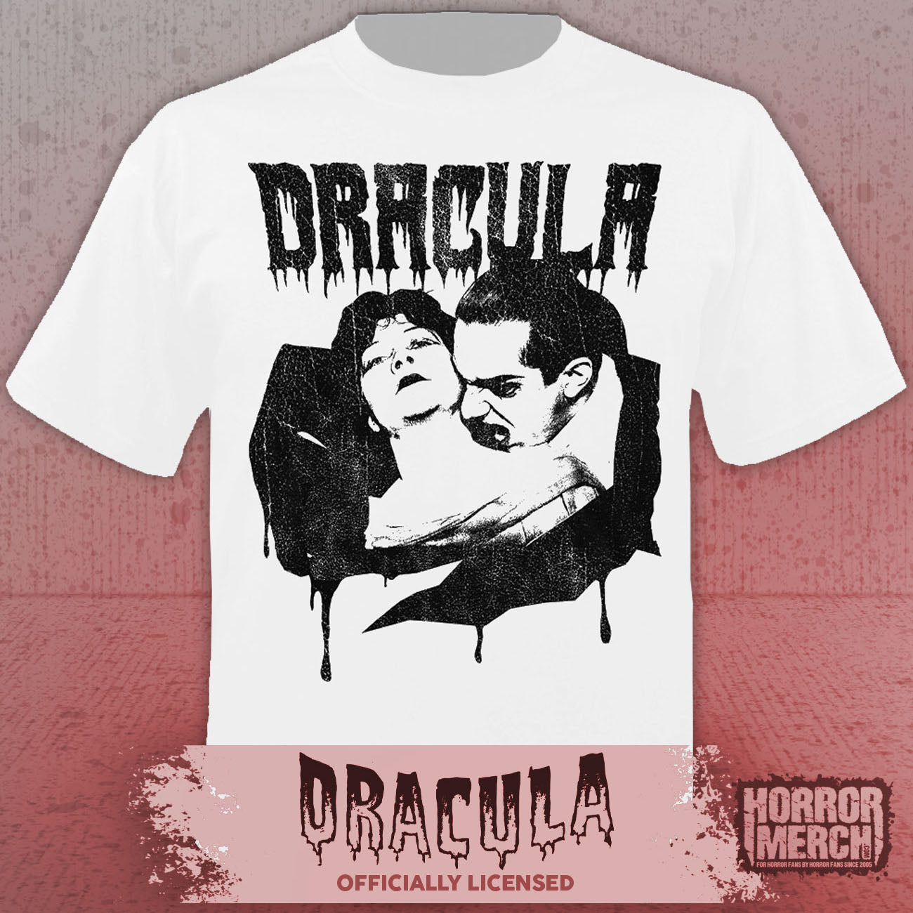 Dracula - Bite Mens Shirt (White)