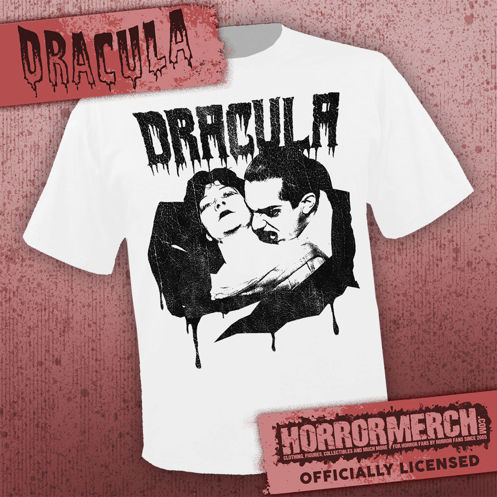 Dracula - Bite (White) Mens Shirt