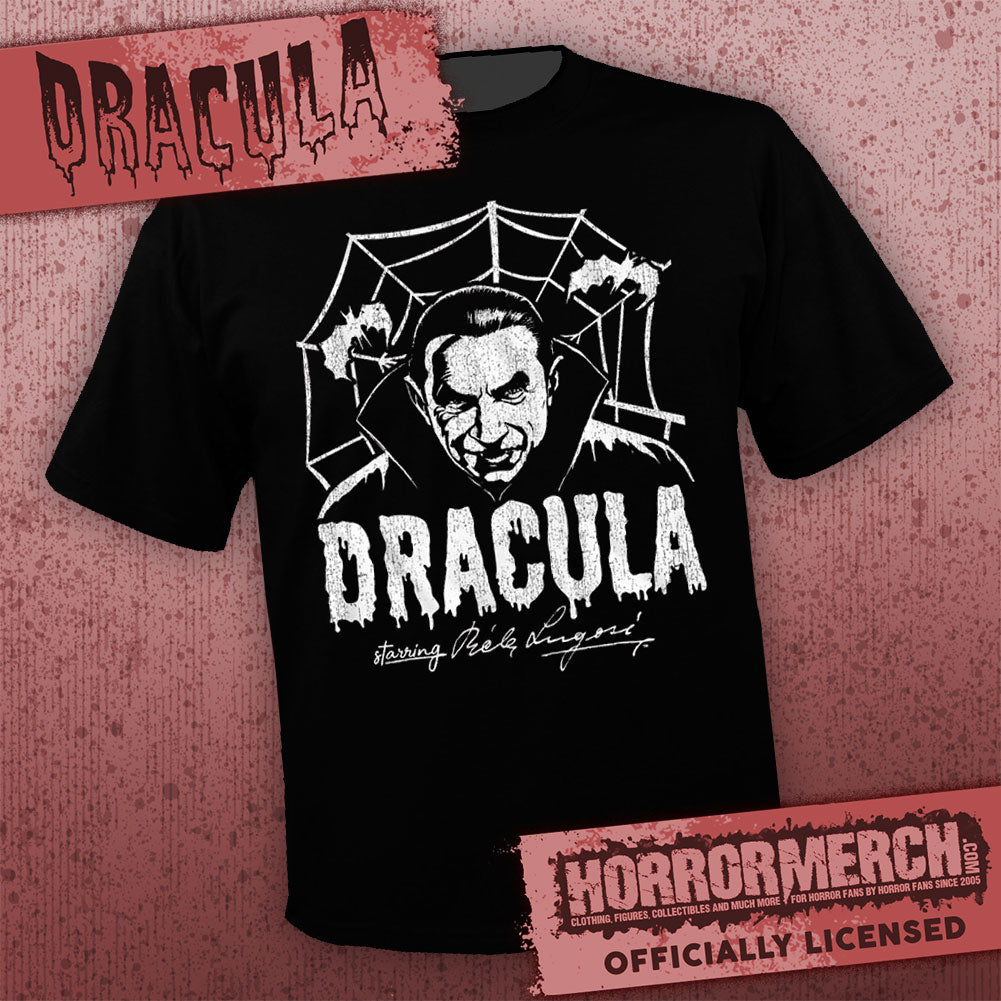 Dracula - Web (B&W) Mens Shirt