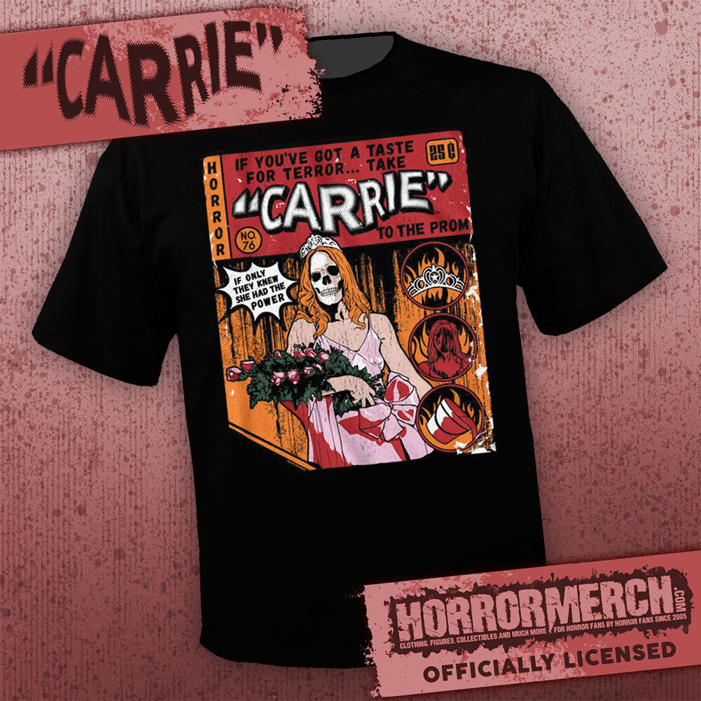 Carrie - Comic Mens Shirt