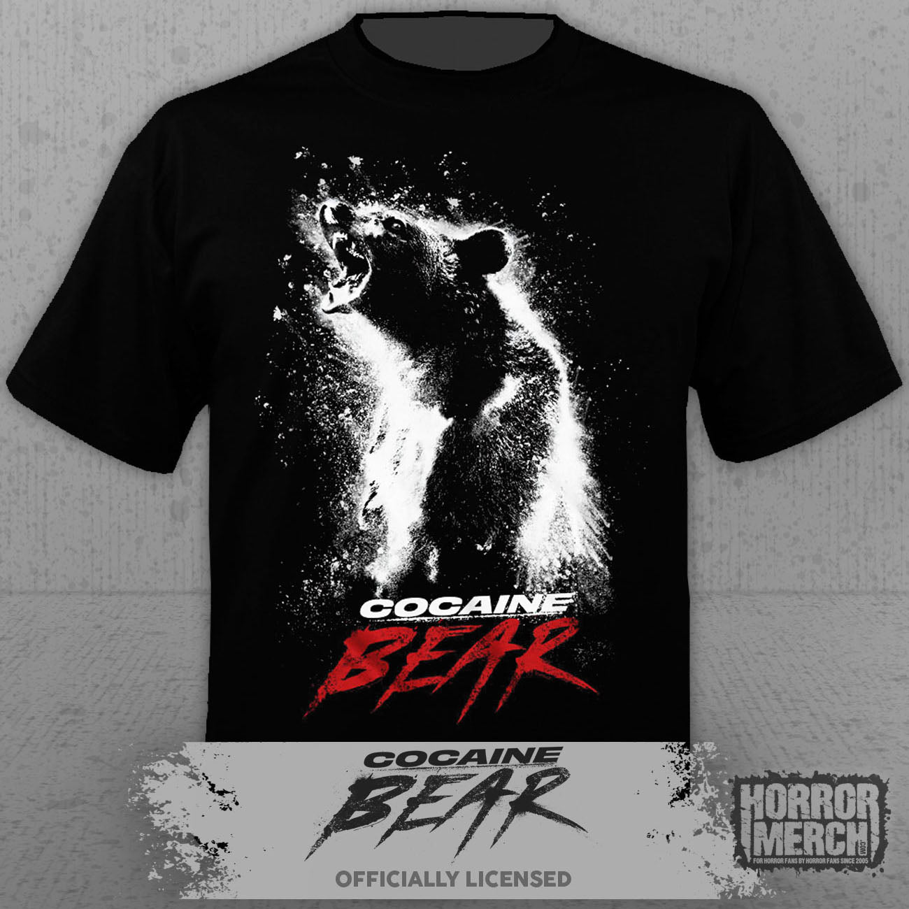 Cocaine Bear - Poster Mens Shirt